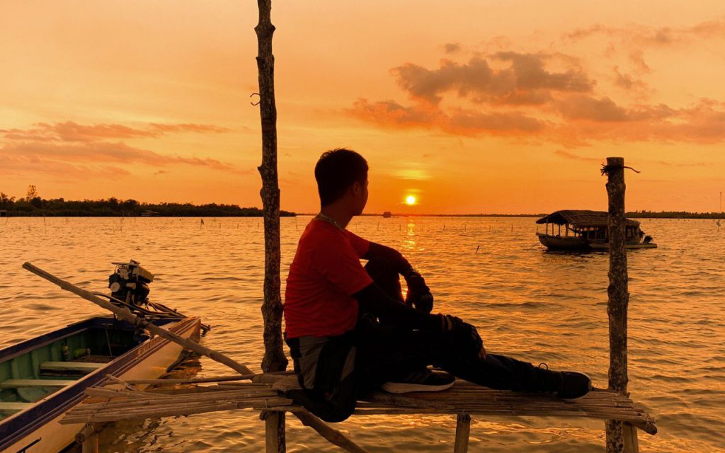 Ngắm bình bình ở Đất Mũi